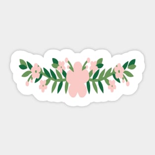 Flower wreath Sticker